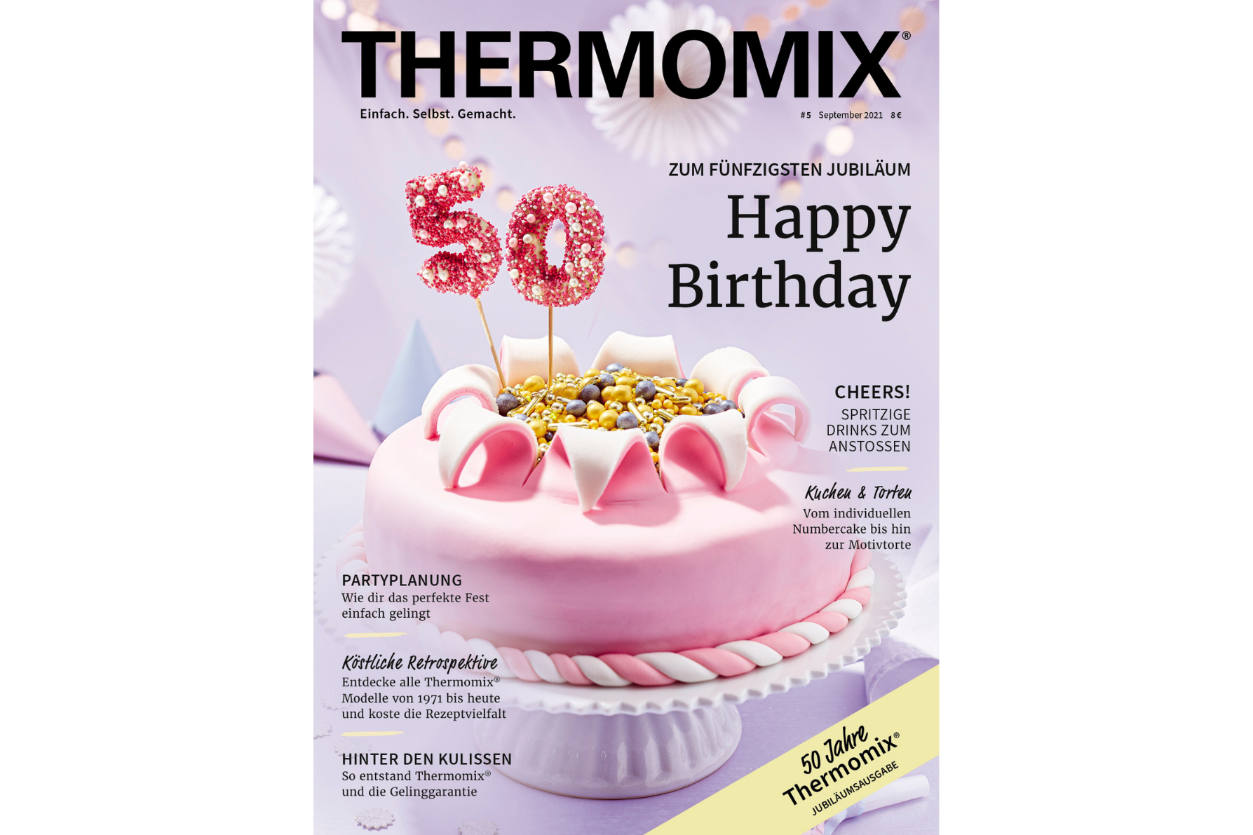 Happy 50th Birthday Thermomix 🎉 🎉 🎉 1971 to 2021 - 50 years of  innovation 